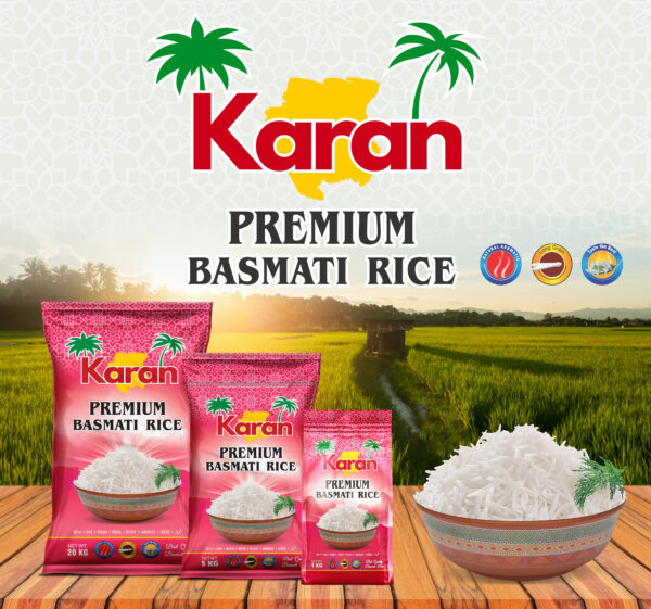 Karan Basmati Rijst 20 Kilo - Afbeelding 2