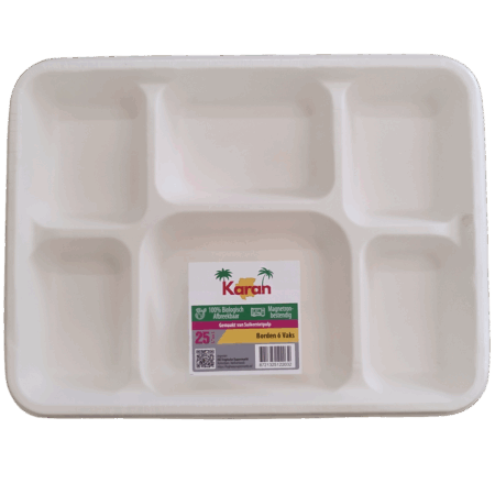 Karan Borden Bagasse 6 Vaks 25st
