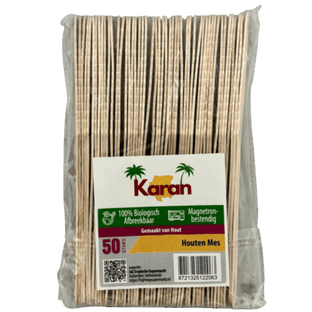 Karan Houten Mes 100x50st