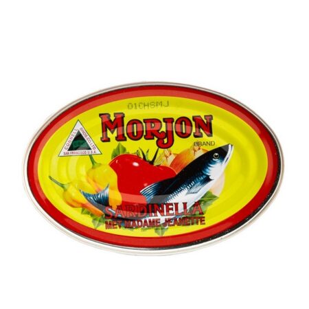 Morjon Sardines Peper 24x215g