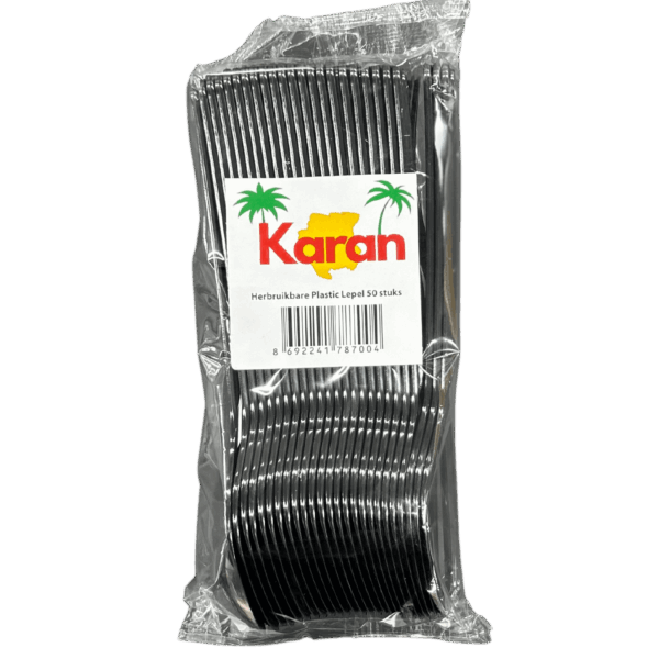 Karan Lepel Zwart 20x50st - Afbeelding 2