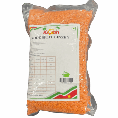 Karan Rode Spit Linzen 1 Kilo