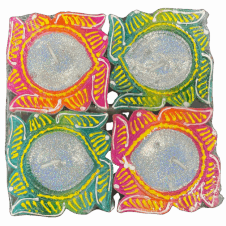 Diya Wax 4st Design 1