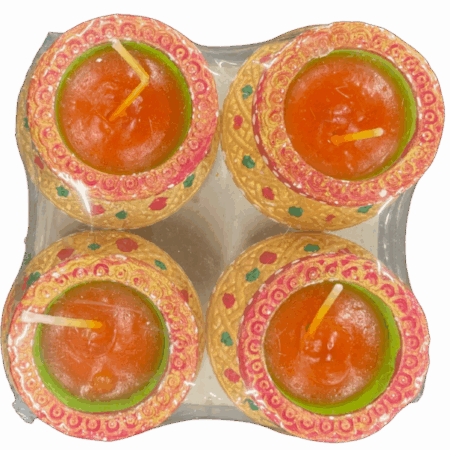 Diya Wax Matki 4st Design 3